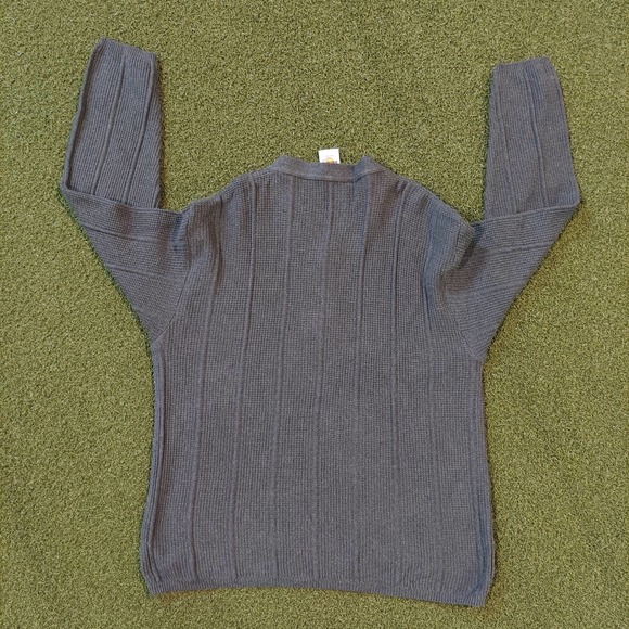 Hard Rock Cafe Shirt Men XL Dark Gray Waffle Thermal Long Sleeve Pullover - Picture 3 of 8